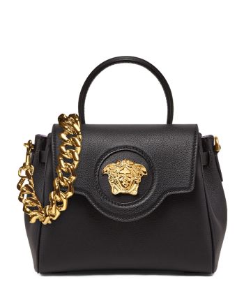 Versace La Medusa Small Handbag Black