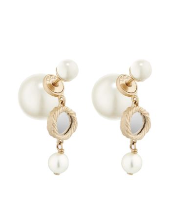 Christian Dior Women's Dior Tribales Earrings White