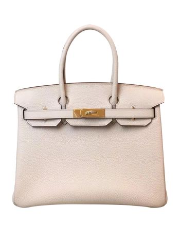 Hermes Birkin 35 Bag Togo Leather